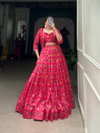 Pink Colour Tussar Silk Lehenga With Blouse Koti Collection NNK1136